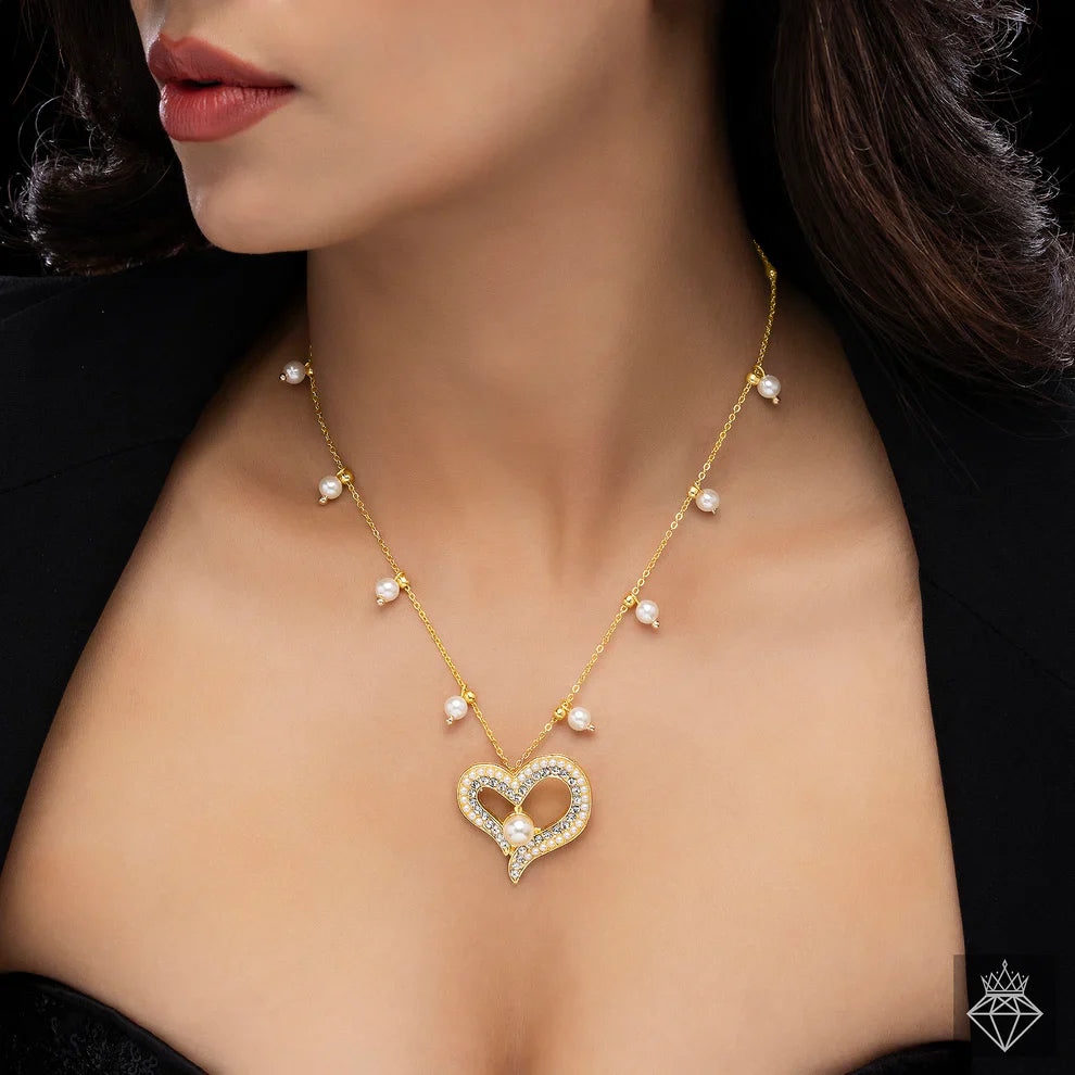 Crystal Heart Necklace