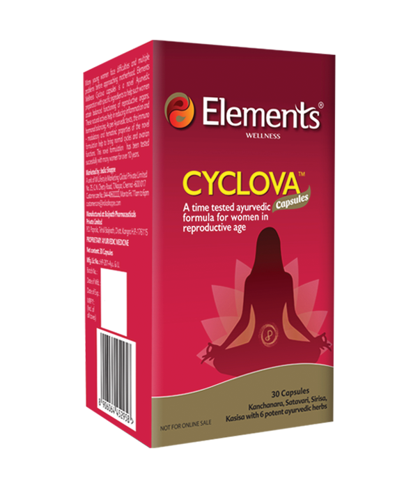 Elements Wellness Cyclova 30 Capsules