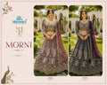 Morni Vol-7 Free Size Stitched Premium Net Resham Embroidered Gown – Design 1118/1119