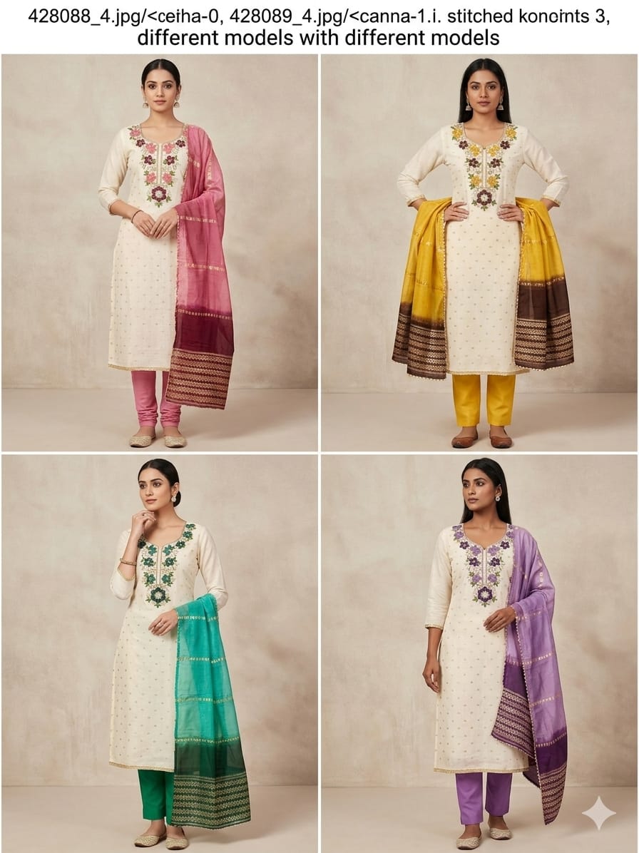 ANANYA Modal Bits Kodding Work Dress Material